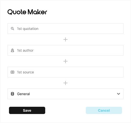 Collected Words Figma Design